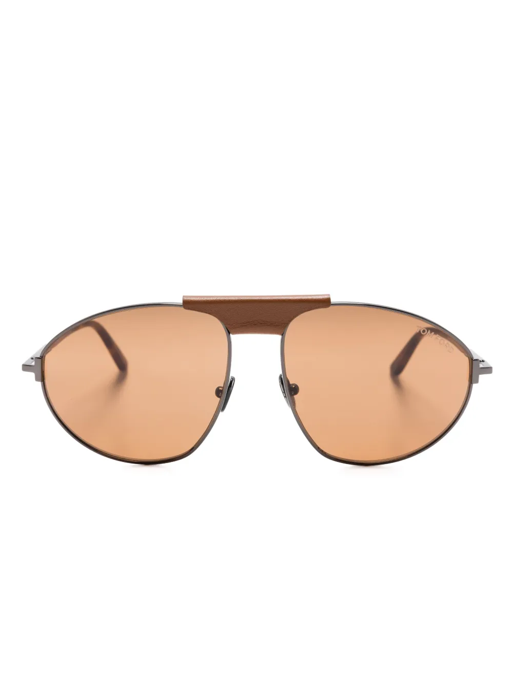 

Солнцезащитные очки-пилоты TOM FORD Eyewear, коричневый
