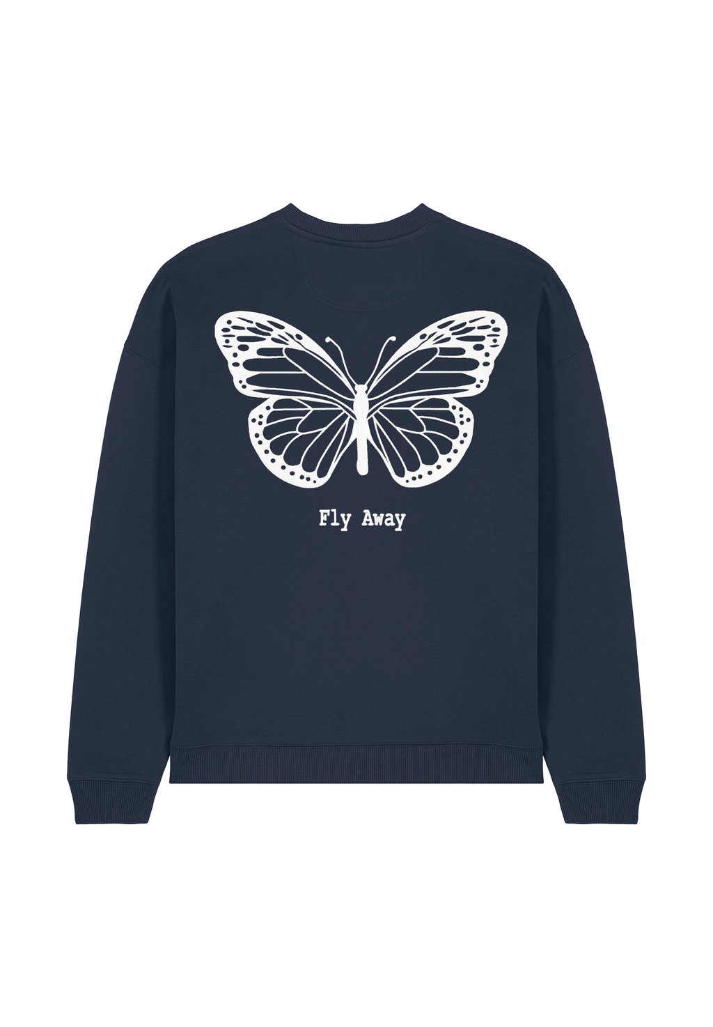 

Толстовка FLY AWAY BACK EMBROIDERY UNISEX Mira Paris, темно-синий