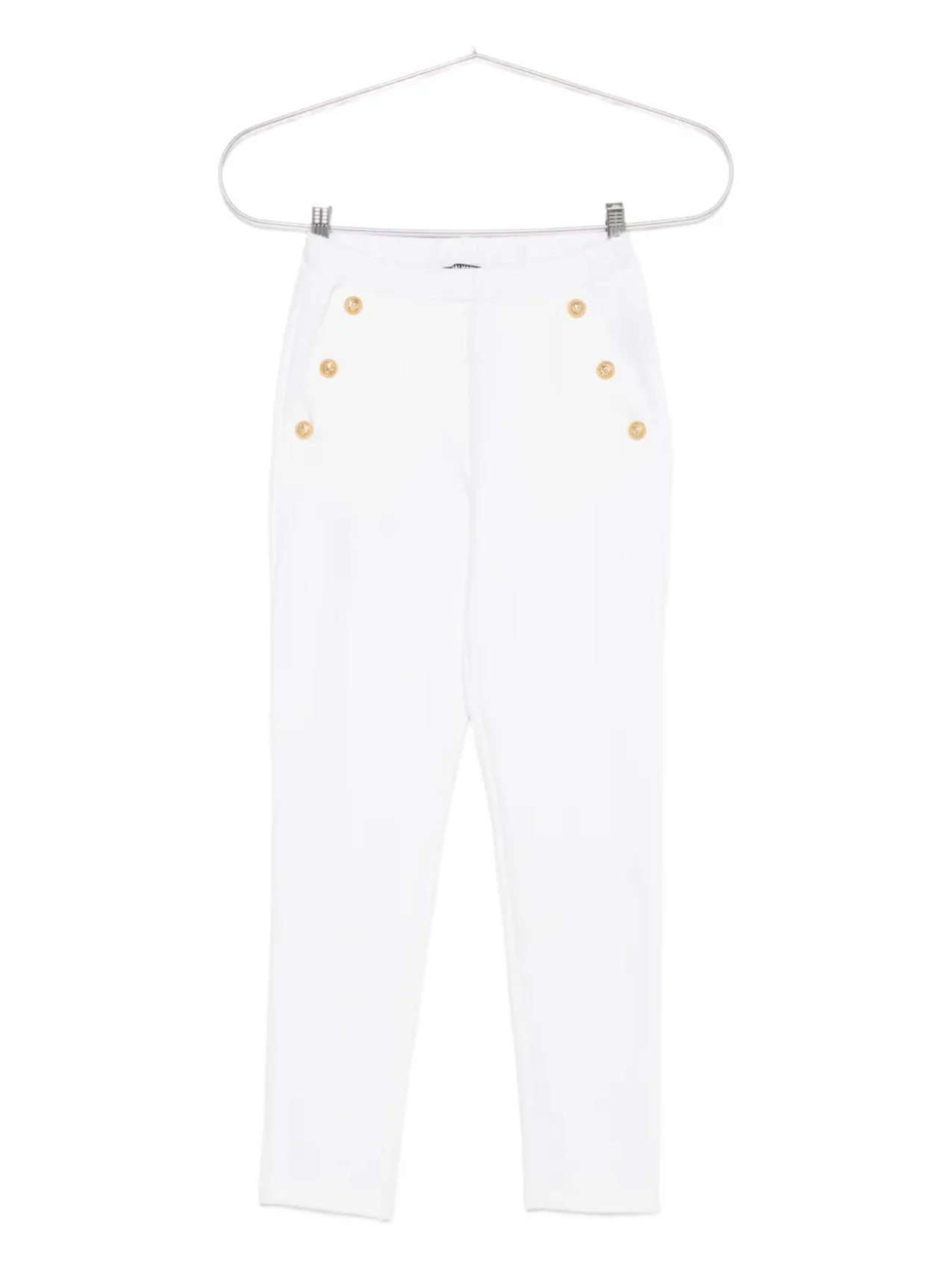 

Детские брюки Balmain с пуговицами Balmain Kids, белый
