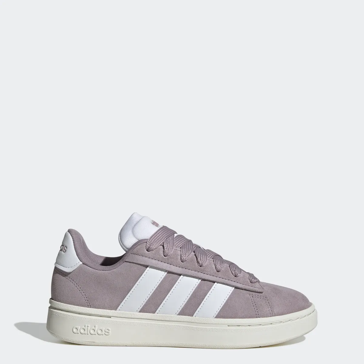 Кроссовки Adidas Sportswear "GRAND COURT ALPHA", дизайн вдохновлен adidas Campus 00, кремовый — фото 3