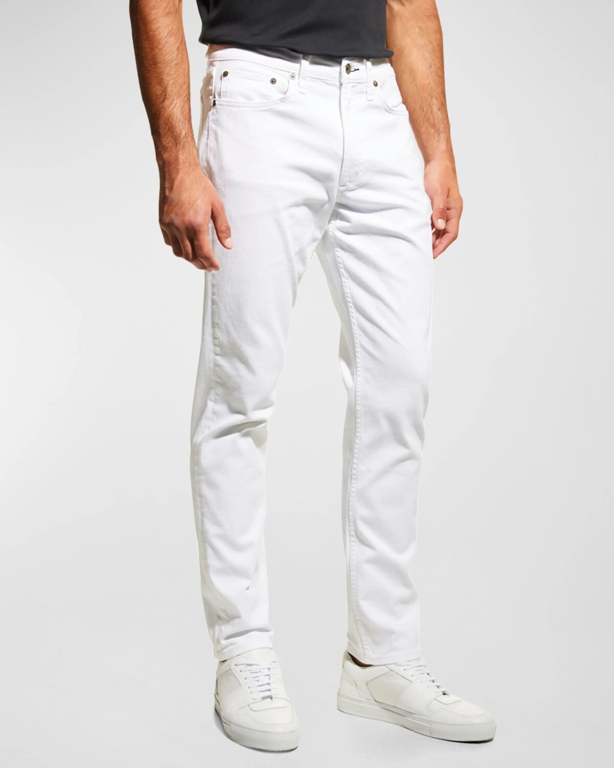 

Мужские джинсы Fit 2 Authentic Stretch Rag & Bone, цвет Optic White
