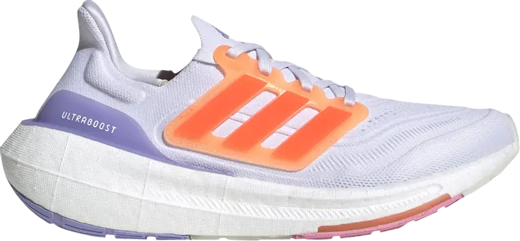 Кроссовки Wmns UltraBoost Light 'White Solar Red', белый