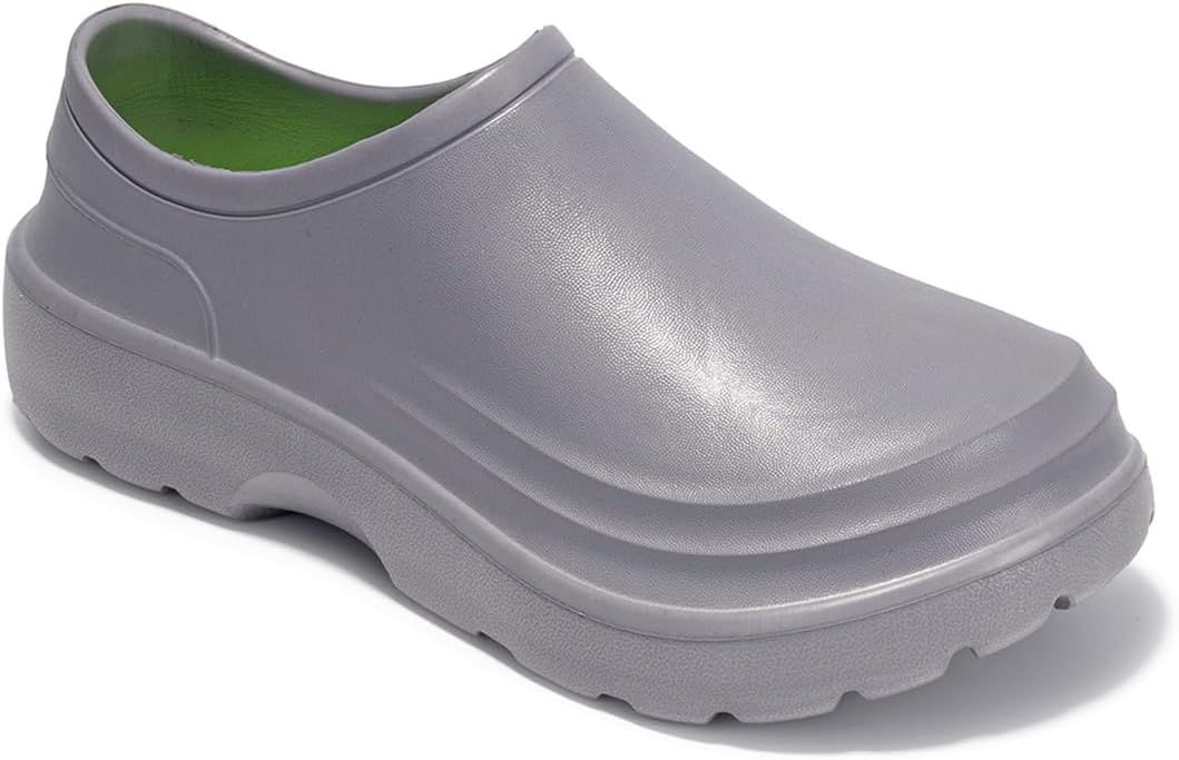 

Мужские сабо Harssidanzar, рабочая обувь для поваров, садовая обувь, удобные туфли без шнурков для сферы питания, сада или ухода за больными HM201US, серый