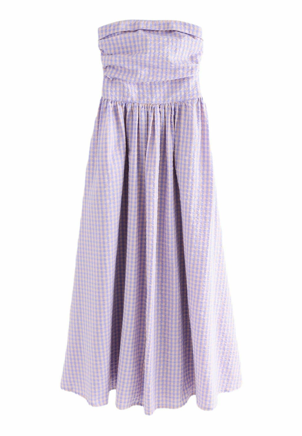 

Платье макси SEERSUCKER BANDEAU MIDI SUMMER Next, фиолетовый