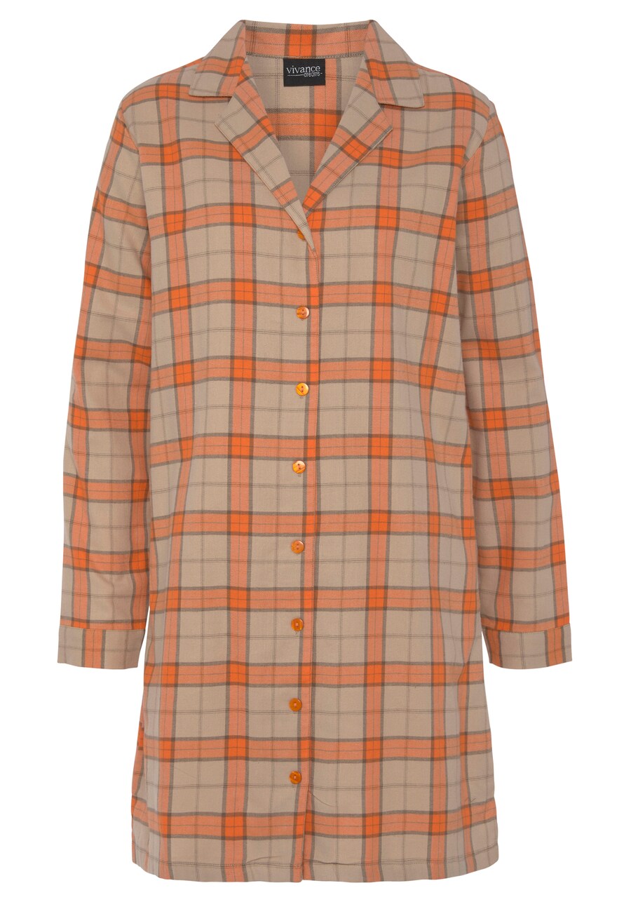 

Ночная рубашка VIVANCE, цвет Beige/Orange