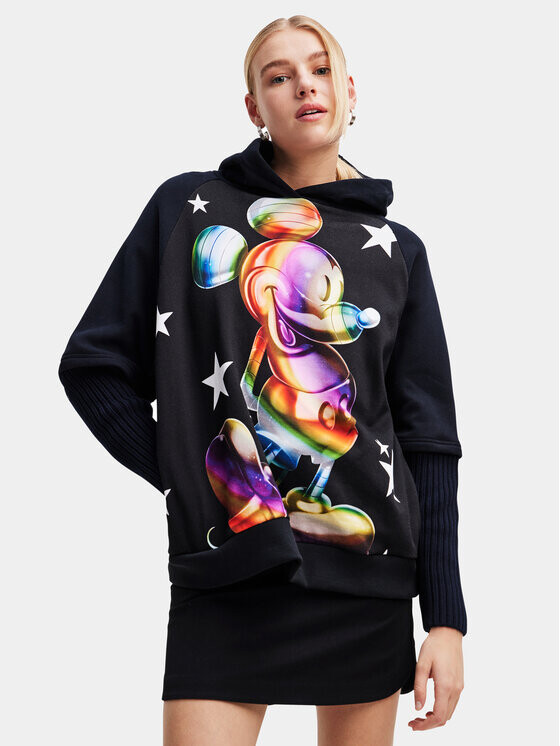 

Толстовка оверсайз Desigual, черный