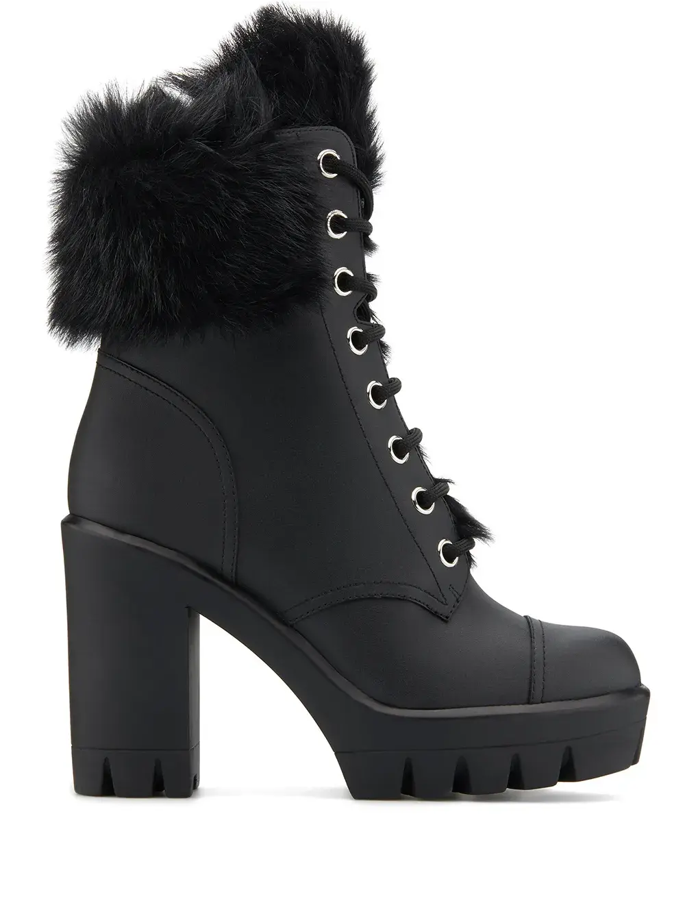 Ботильоны Moyra Giuseppe Zanotti, черный