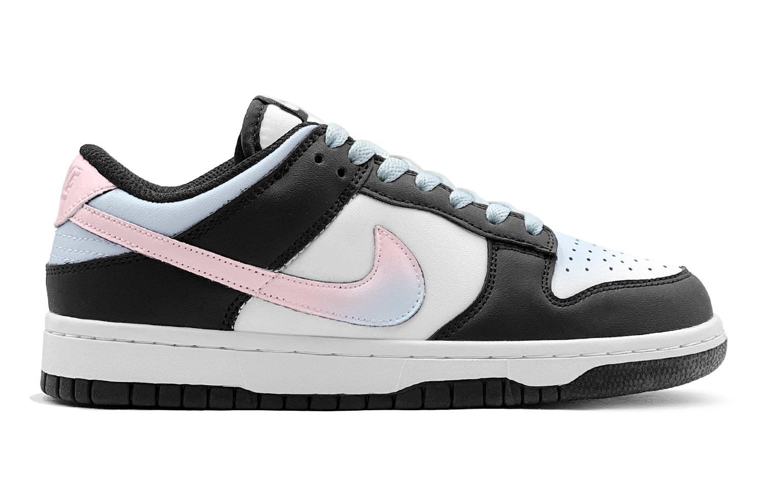 Nike Низкие кроссовки для скейтбординга Dunk "Black" для детей и подростков — фото 3