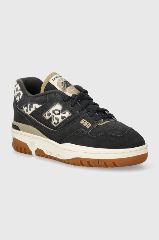 Замшевые кроссовки New Balance, черный