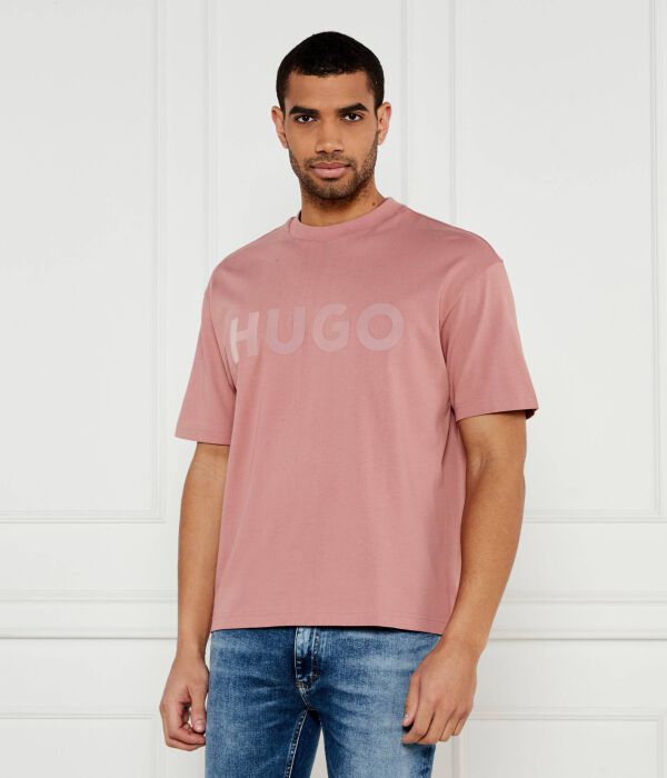 

Футболка Динки Oversize fit Hugo, розовый