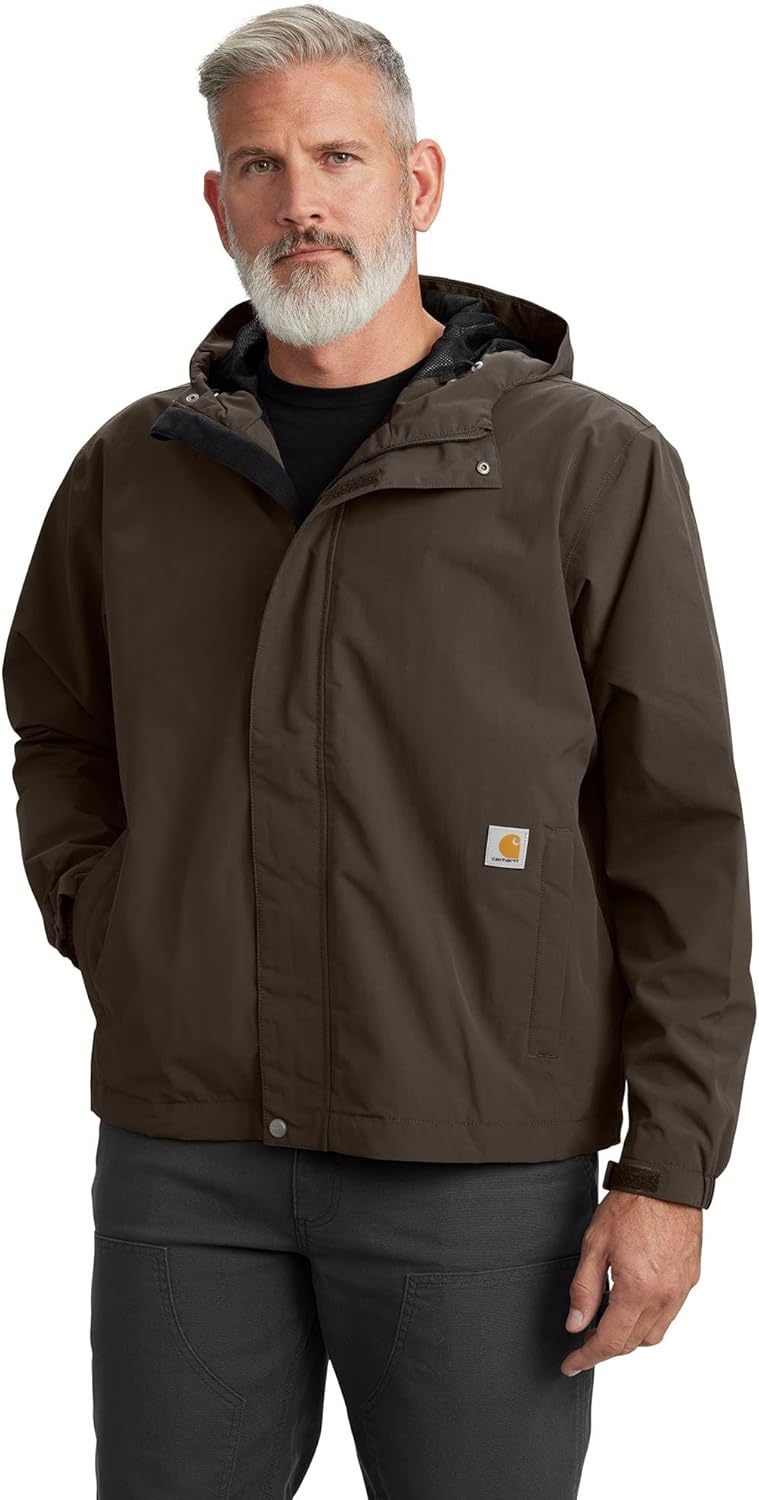 

Carhartt мужская куртка Storm Defender Loose Fit Lightweight, Dark Coffee