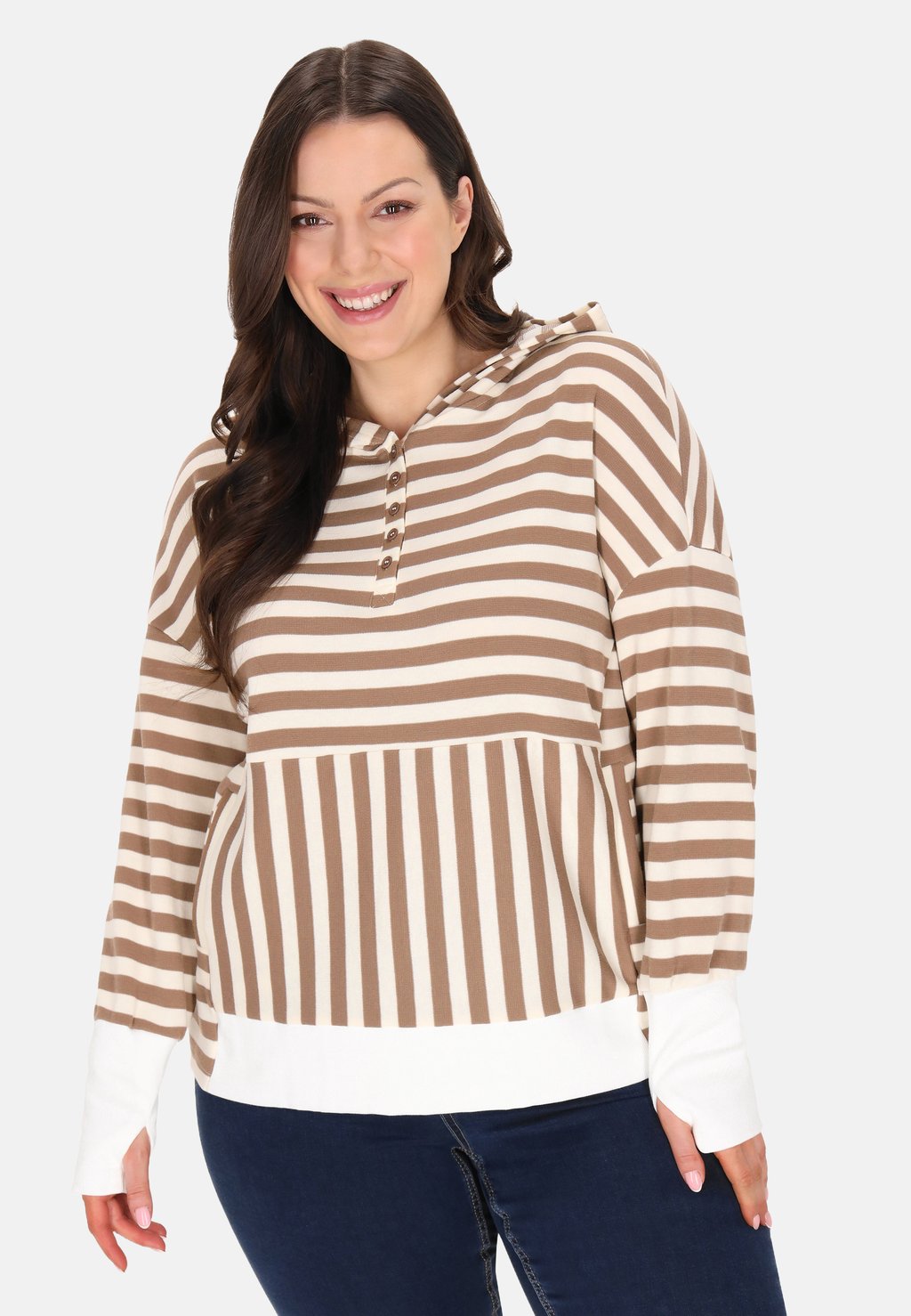 

Толстовка с капюшоном Sweatshirt usha, коричневый