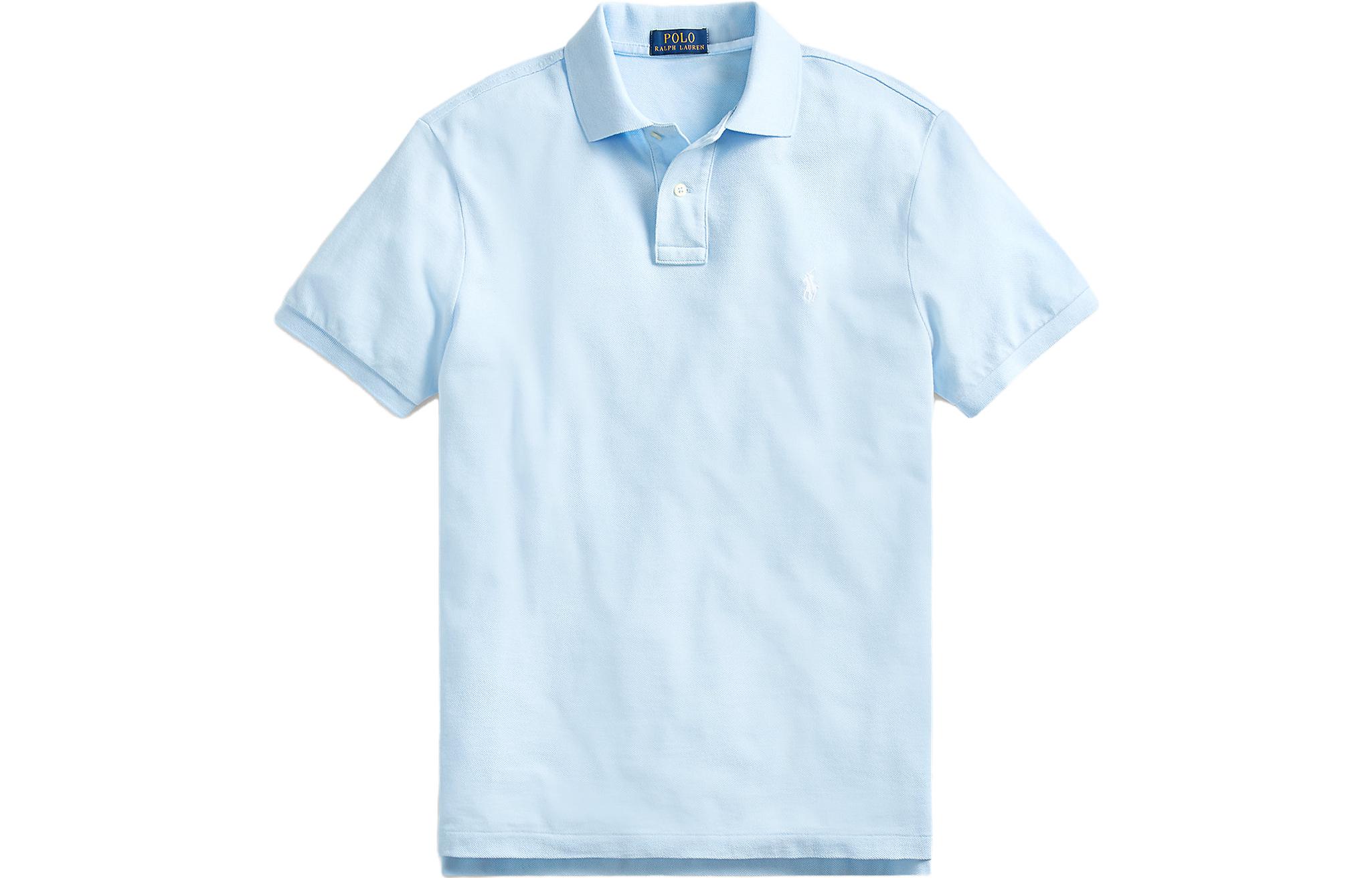 

Polo Ralph Lauren Поло весна-лето 2023 мужское небесно-голубое