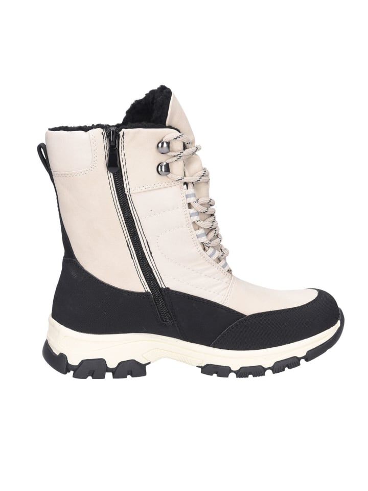 Сапоги WESTLAND Winterstiefel Chambery 02, цвет Schwarz-Offwhite — фото 4