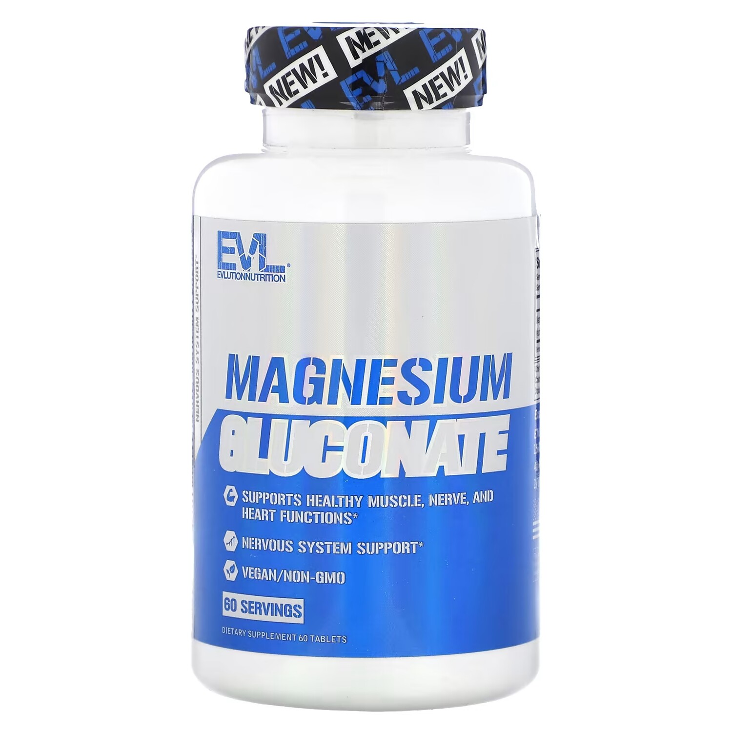 

Глюконат магния EVLution Nutrition, 60 таблеток