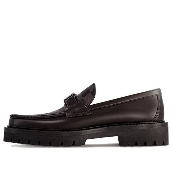 

Кроссовки major loafers 'brown plaid' Louis Vuitton, коричневый