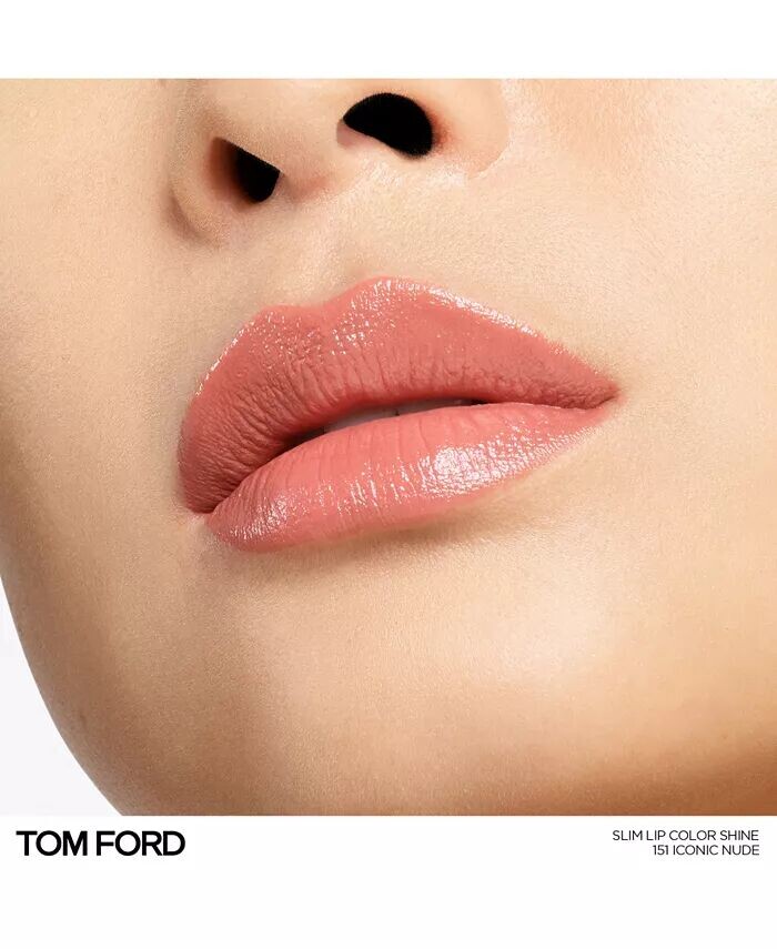 Тонкий блеск для губ Tom Ford, цвет Iconic Nude - Warm Peachy Coral — фото 2