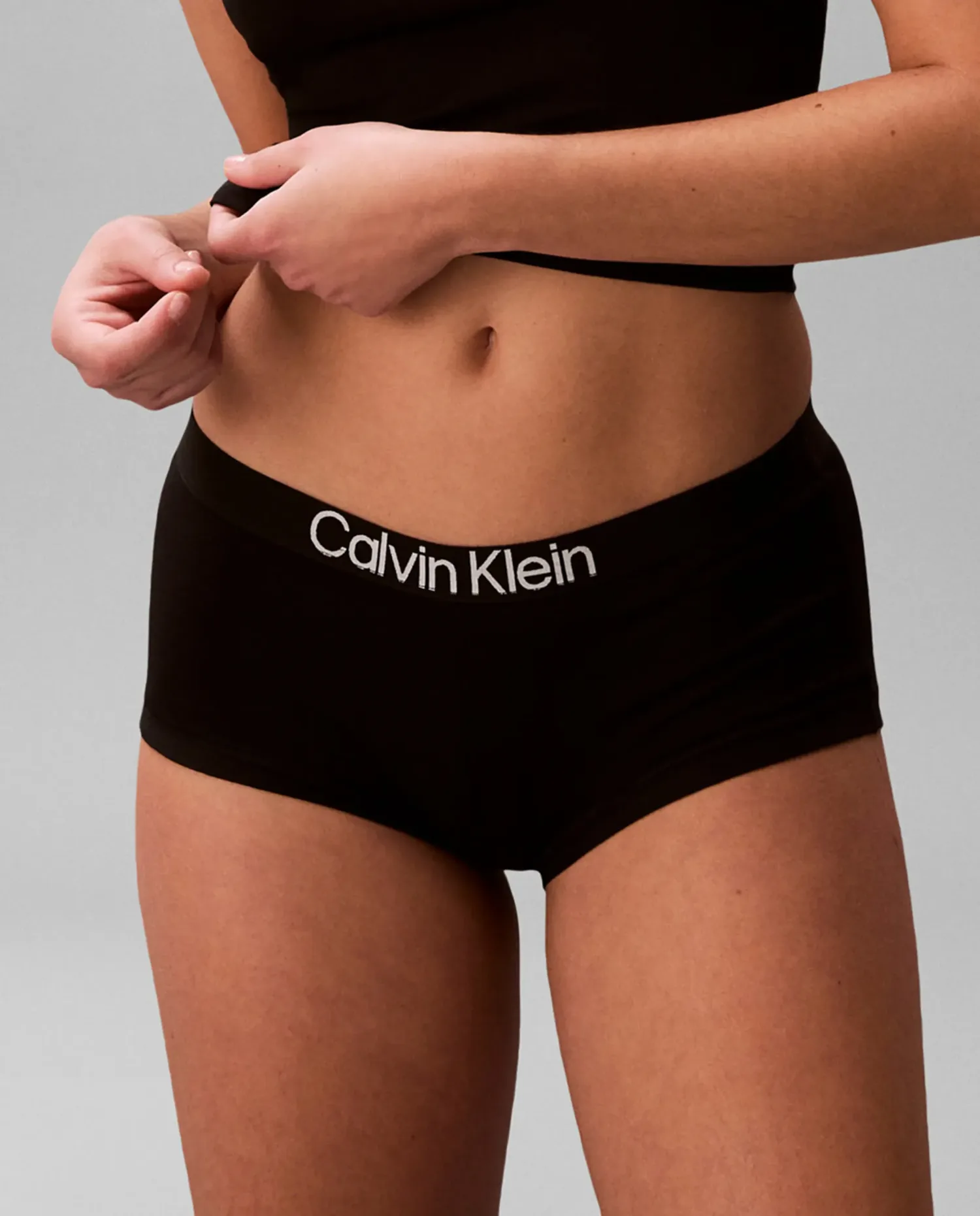 Набор из 3 шорт-бойшорт EXTRA SOFT COTTON STRETCH Calvin Klein, черный