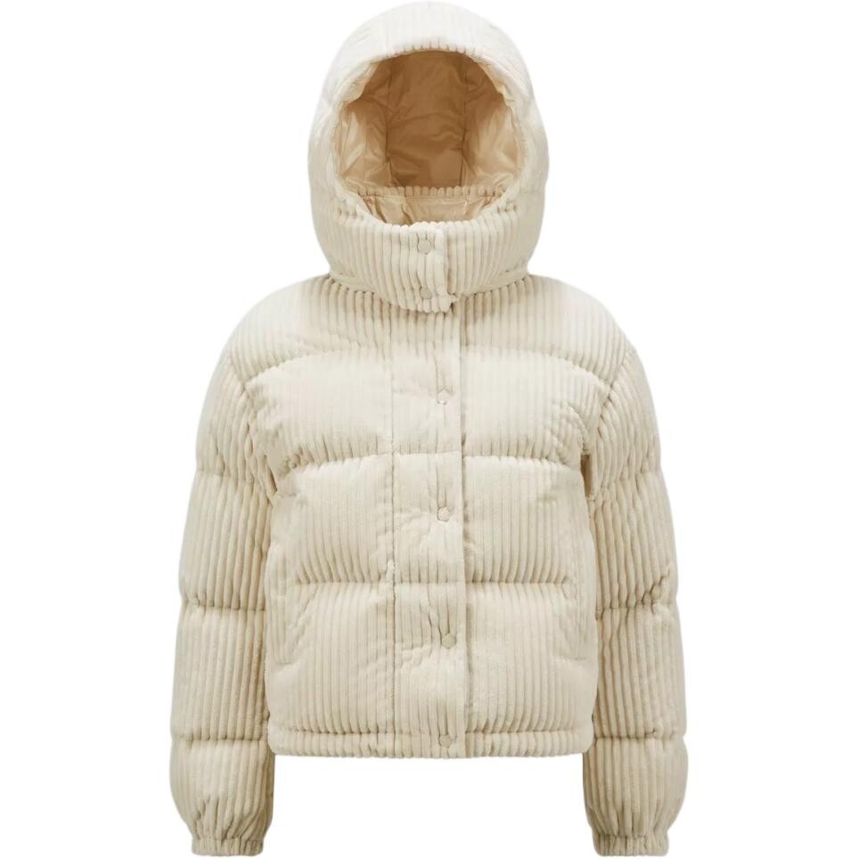 

Пуховик женский светло-коричневый Moncler