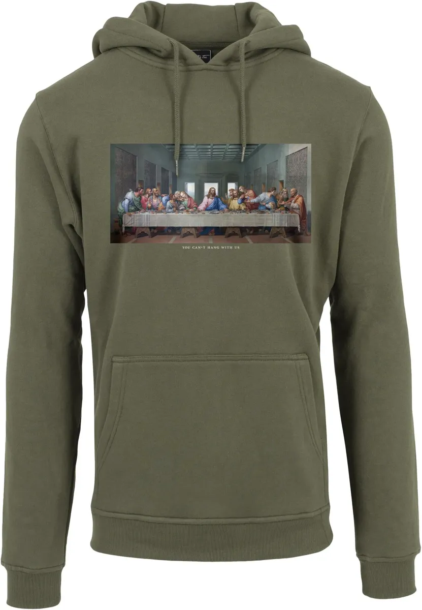 

Толстовка Mister Tee "Мужская толстовка с капюшоном Mister Tee Can't Hang With Us" Mistertee, оливковый