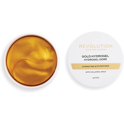 Гидрогелевые увлажняющие патчи для глаз Gold Eye с коллоидным золотом, Revolution Skincare London — фото 3