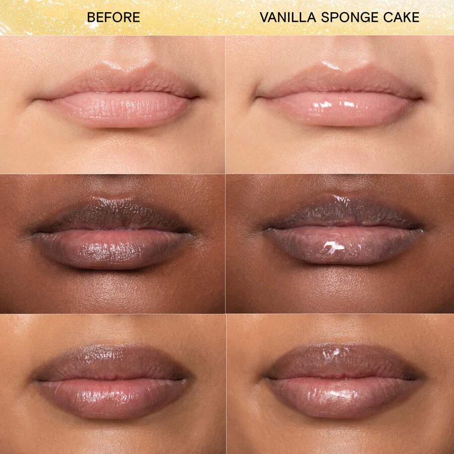 Увлажняющий и блестящий бальзам для губ Lip Snack Kulfi, 0.5 oz/15 mL, Vanilla Sponge Cake — фото 2