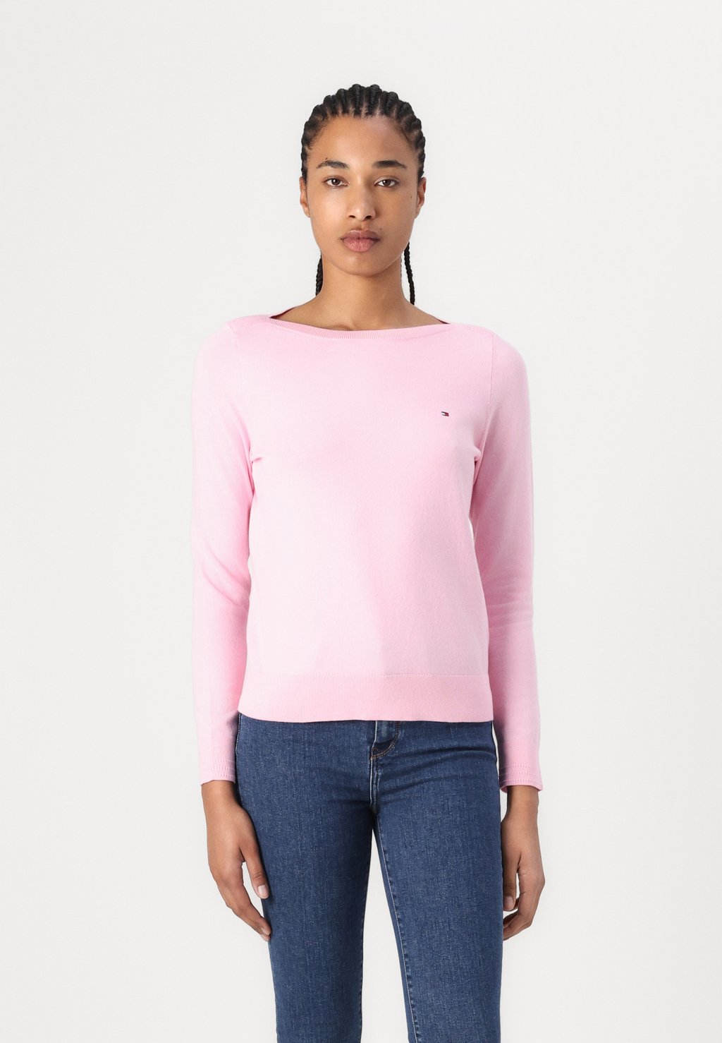 

Джемпер STITCH BOAT SWEATER Tommy Hilfiger, розовый