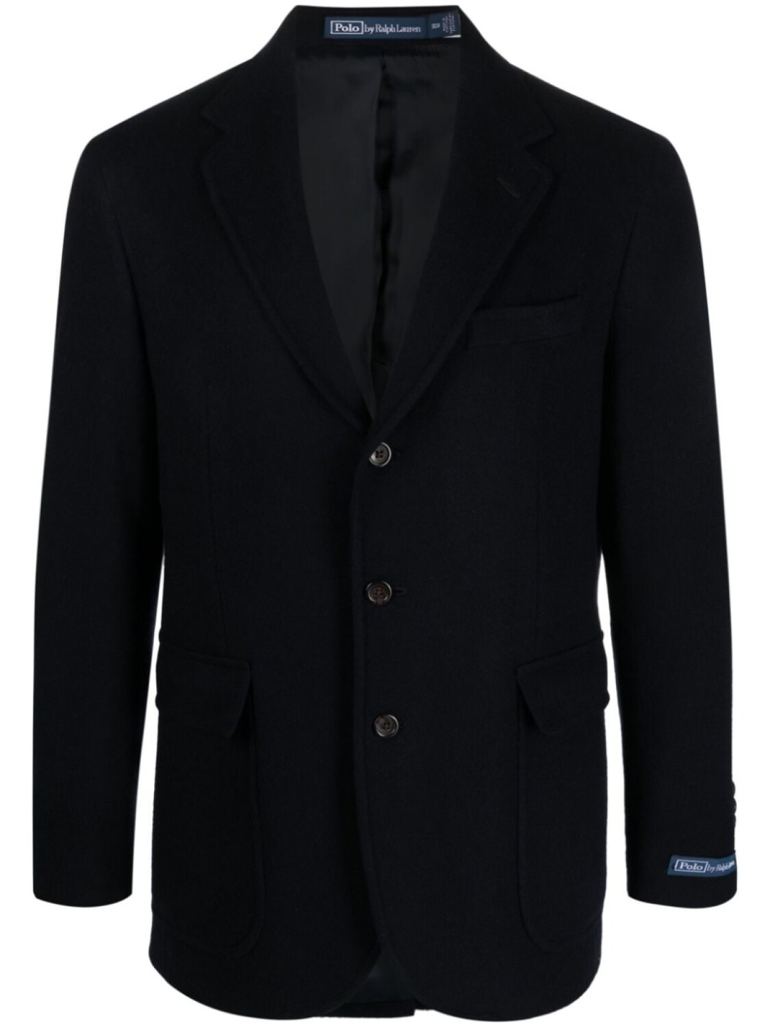 

Polo Ralph Lauren single-breasted cashmere blazer, синий