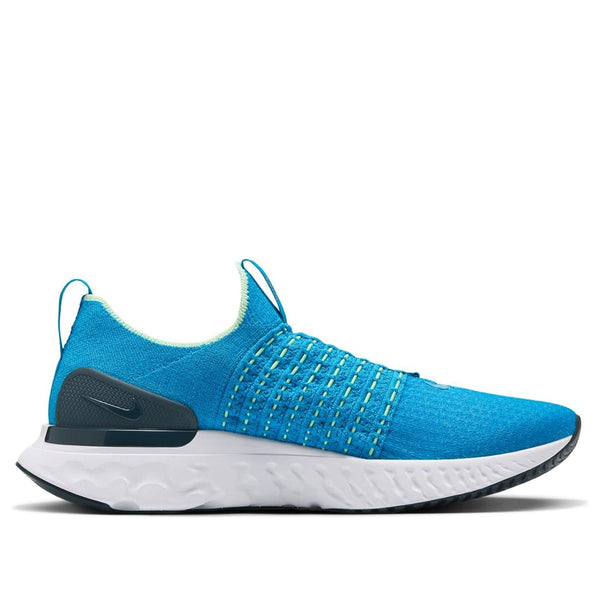Кроссовки react phantom run flyknit 2 Nike, синий — фото 2
