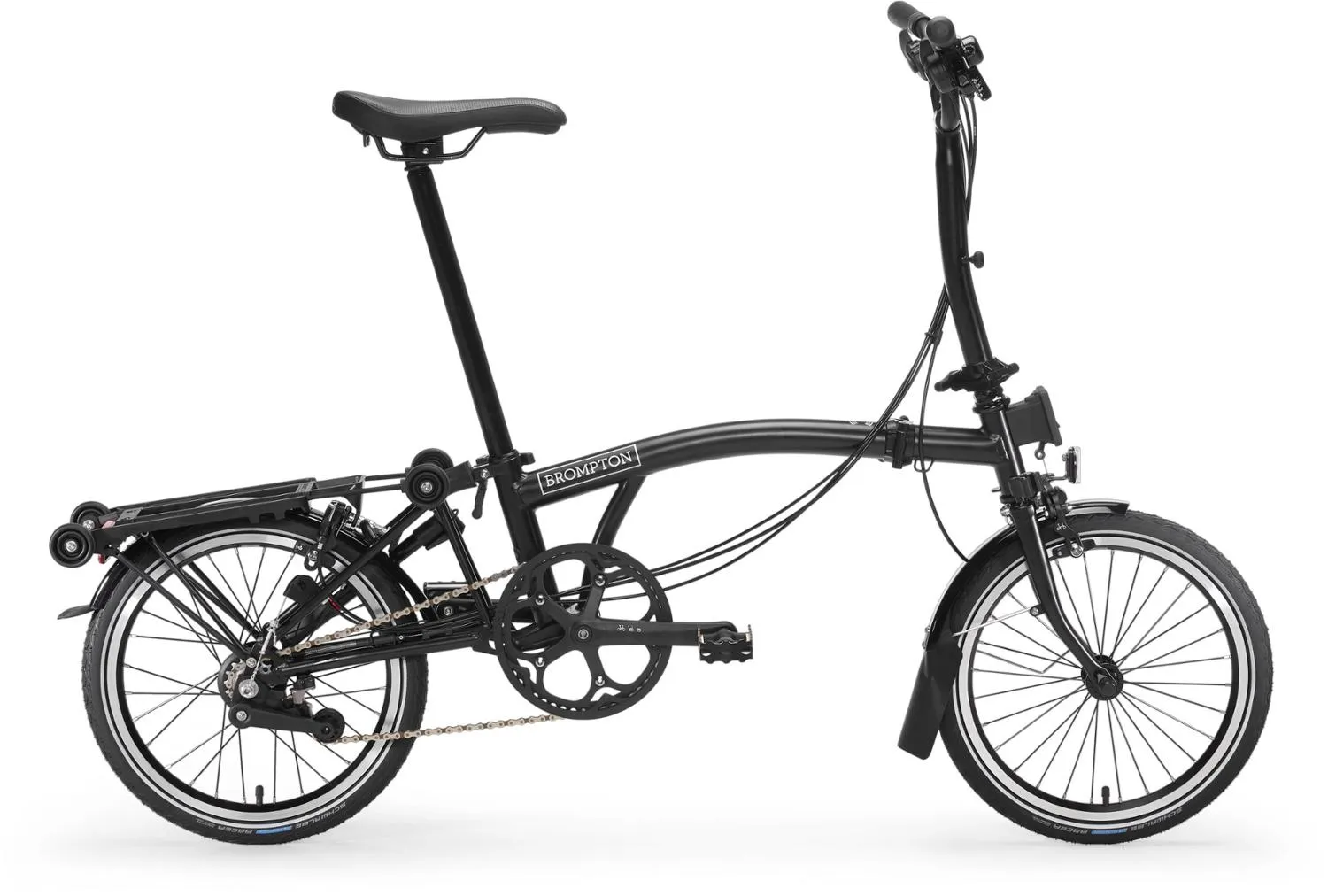 

Складной велосипед C Line Explore с багажником средняя рама Brompton, Black