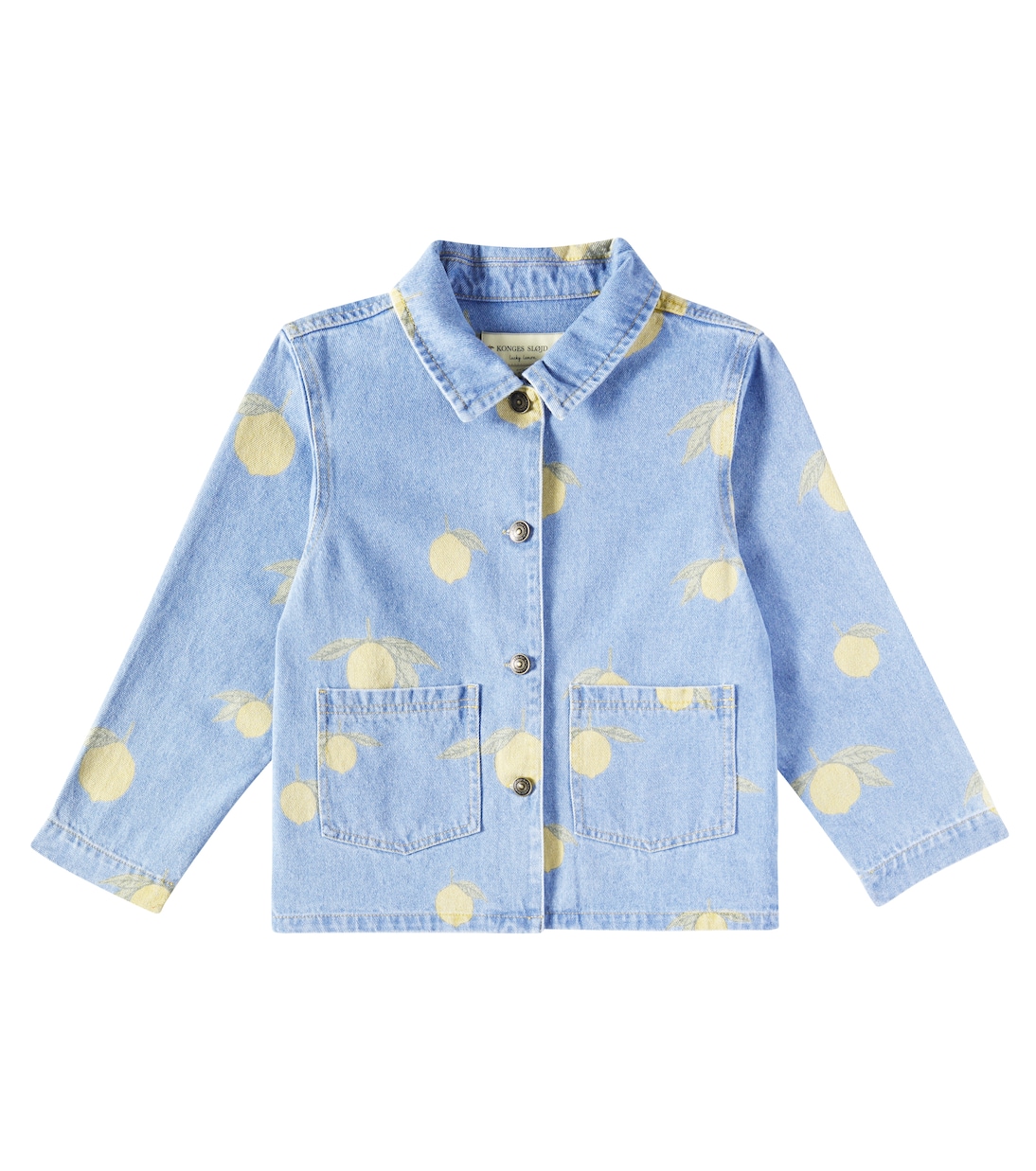 

Джинсовая куртка с принтом Magot Konges Sløjd, Lemon Denim