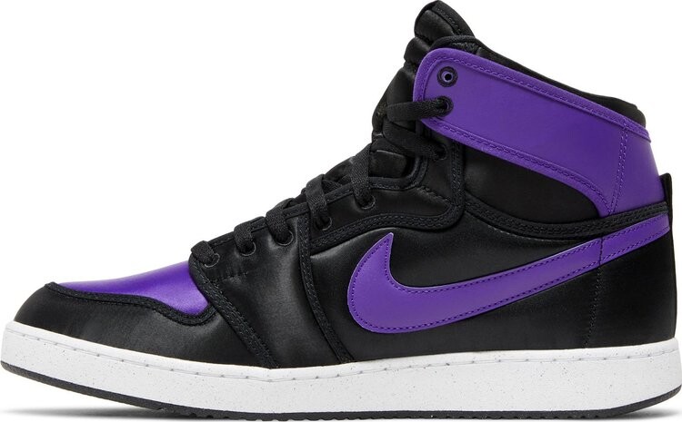 Кроссовки Air Jordan 1 KO High 'Black Field Purple', фиолетовый — фото 3