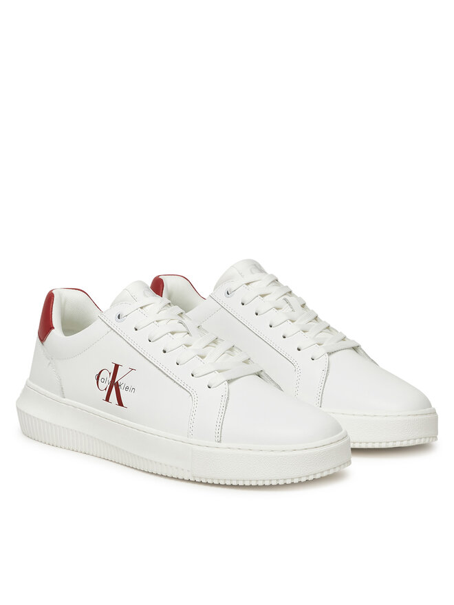 Кроссовки Chunky Cupsole Monologo YM0YM01317 Calvin Klein Jeans, белый — фото 2