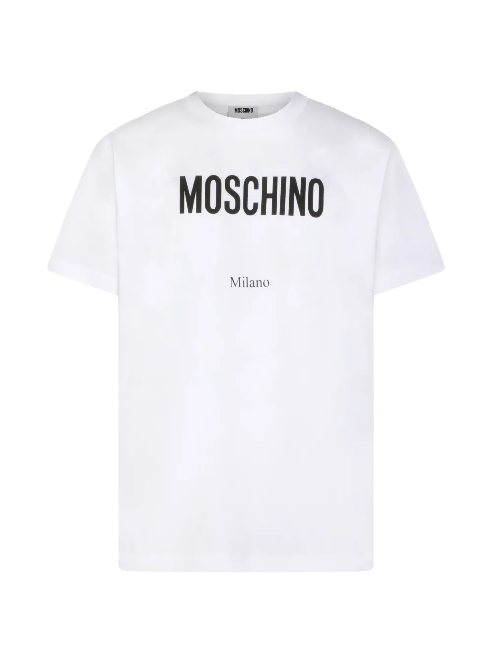 

Футболка с логотипом Moschino, белый