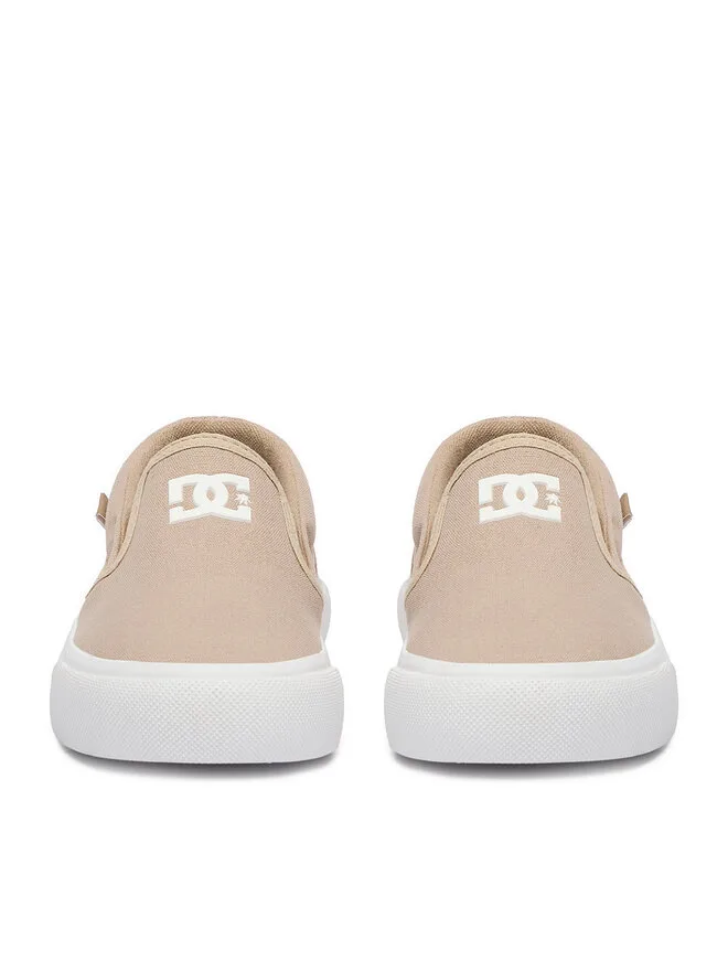 DC Shoes Тканевые кроссовки CEO-LEA-BDB-DC006-CH бежевые — фото 3