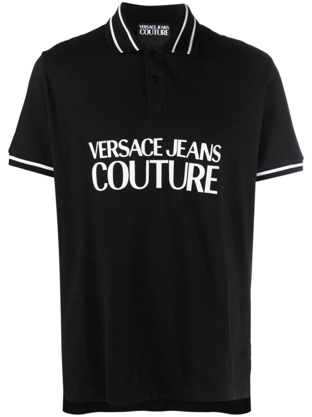 

Versace Jeans Couture рубашка поло с логотипом, черный