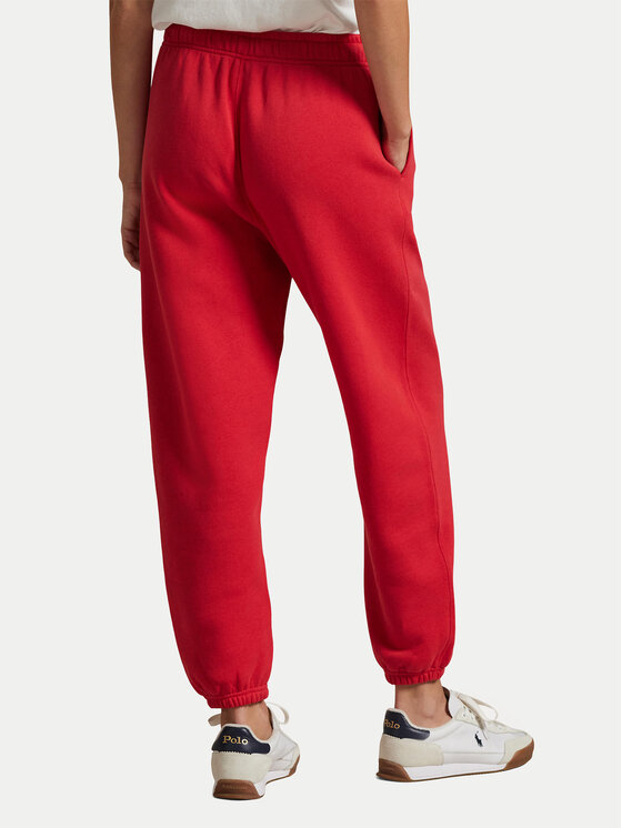 Спортивные брюки tapered fit 211971700007 Polo Ralph Lauren, красный — фото 3
