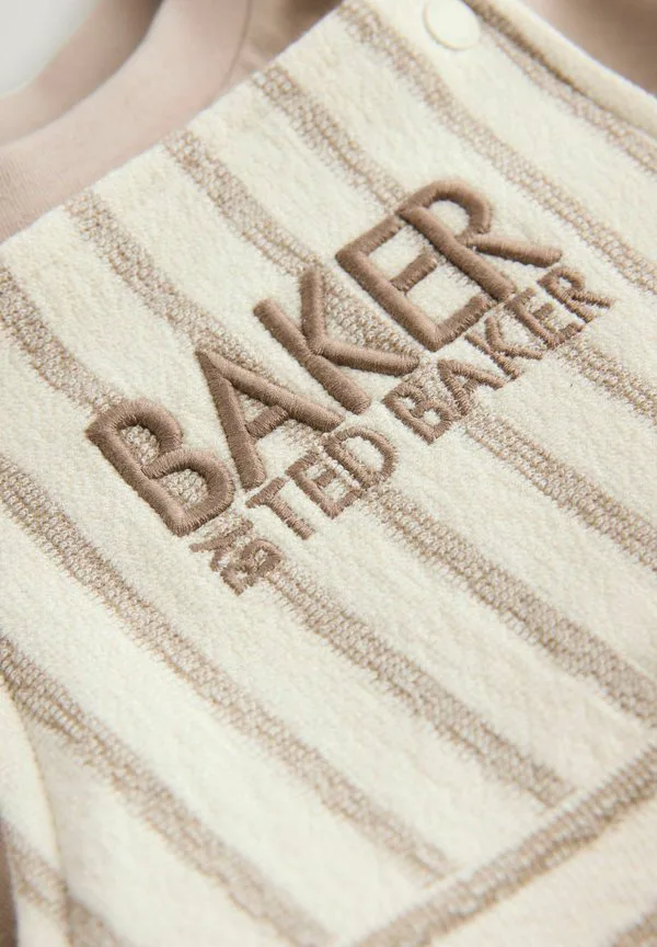 Комбинезон в полоску стандартного кроя Baker By Ted Baker, Stone — фото 3