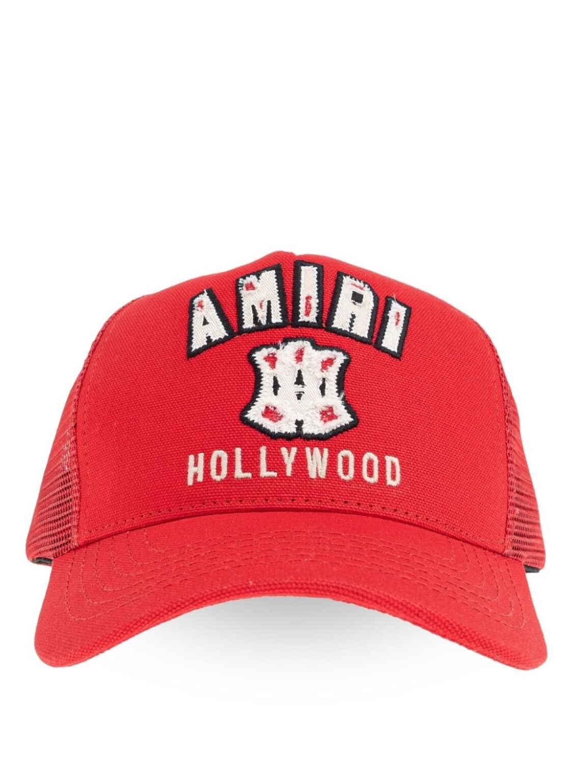 

Кепка с аппликацией логотипа AMIRI, красный