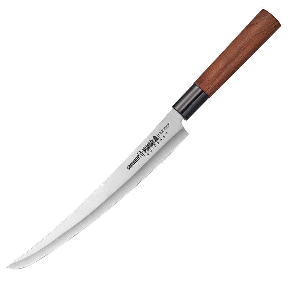 

Нож кухонный Samura Okinawa разделочный Tanto 240мм SO0146T