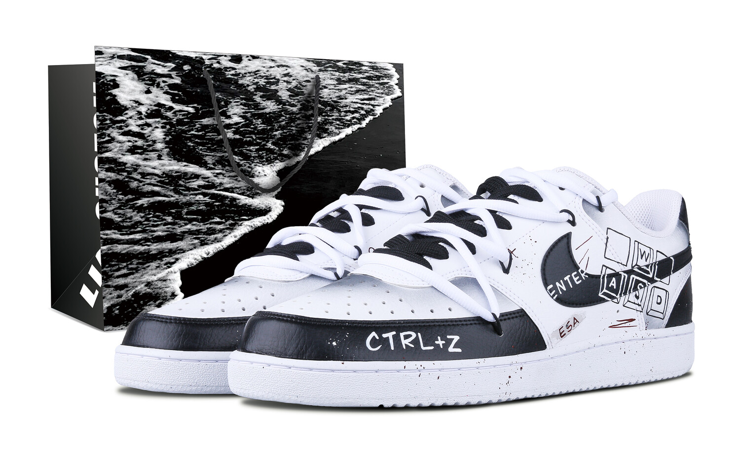 

Мужские кроссовки для скейтбординга Nike Court Vision 1, White