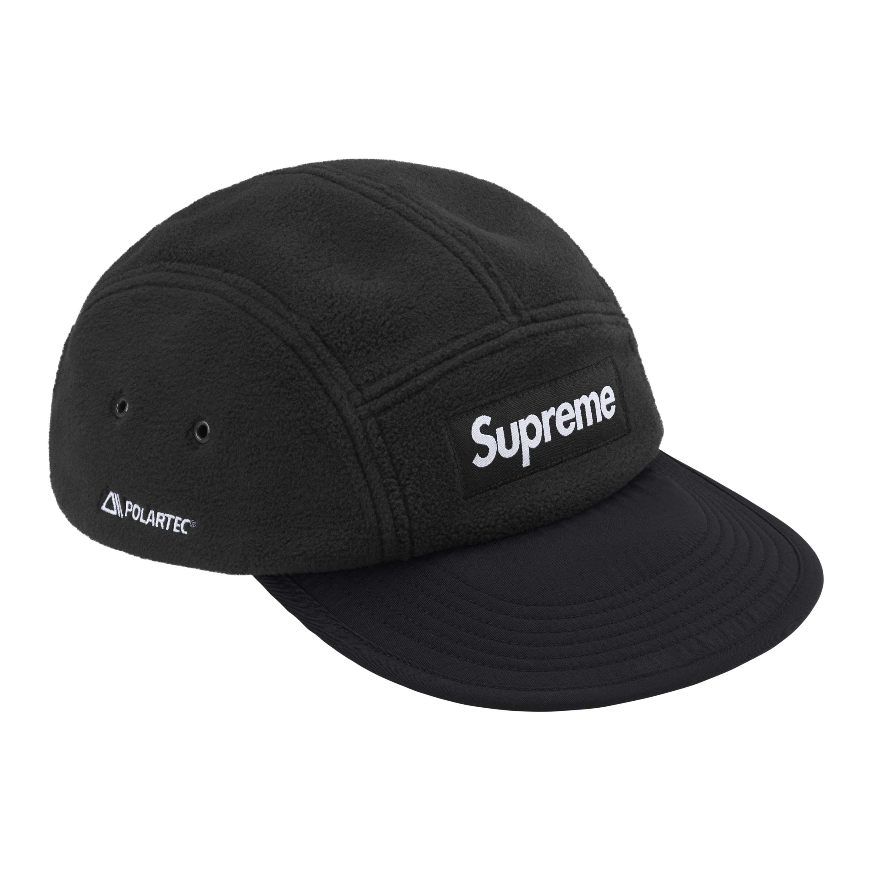 

Supreme Поляртек кепка с наушниками, Black