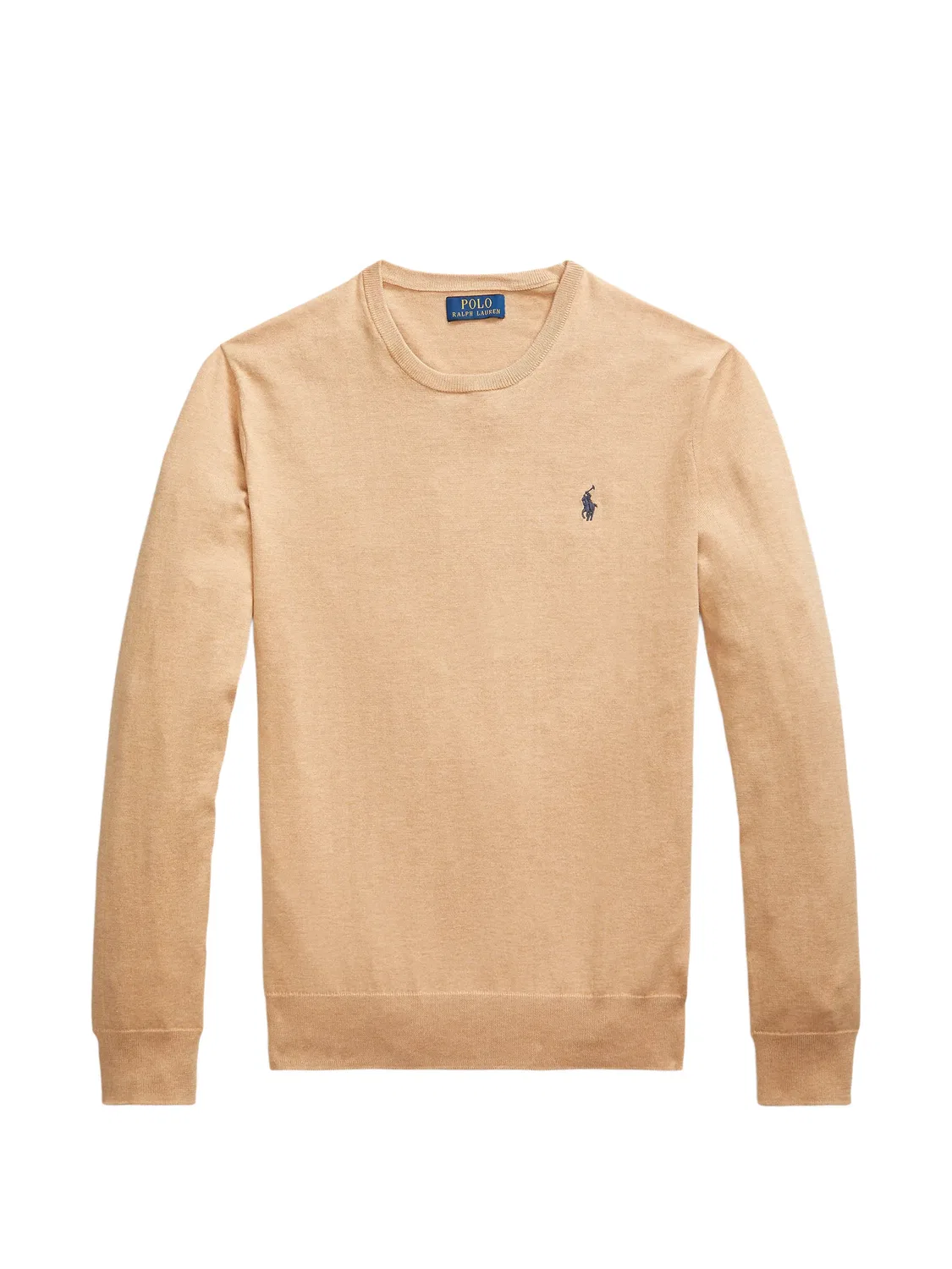 Свитер с круглым вырезом Polo Ralph Lauren, коричневый