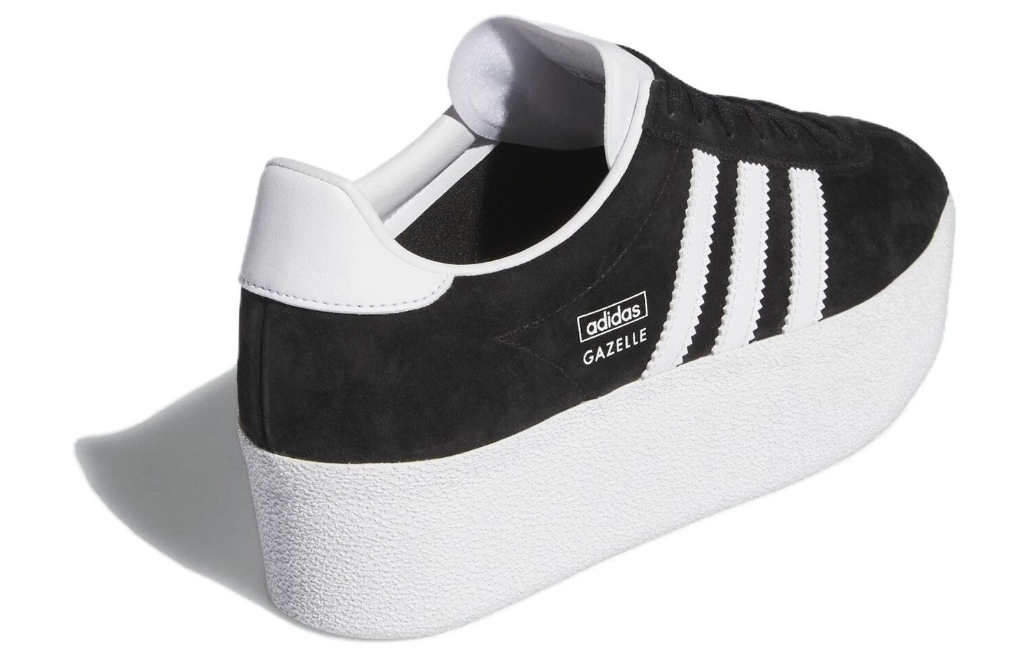 Женские кроссовки для скейтбординга adidas originals GAZELLE Series, Black/White — фото 4