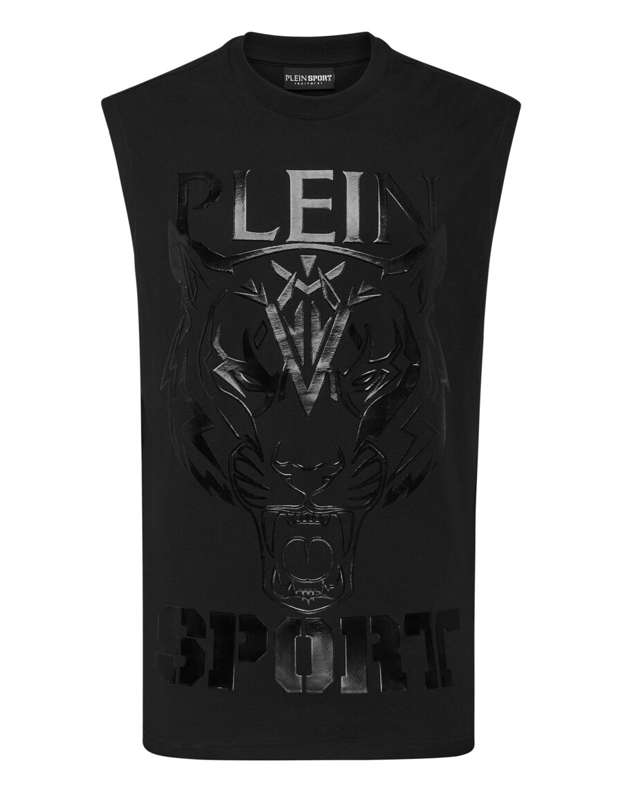 

Майка Plein Sport Shirt Tiger, черный