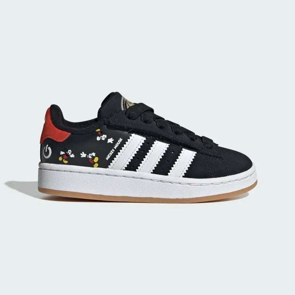 Детские кроссовки Disney Mickey Mouse Canvas 00s со светодиодной подсветкой / Adidas Disney... Adidas, black — фото 2