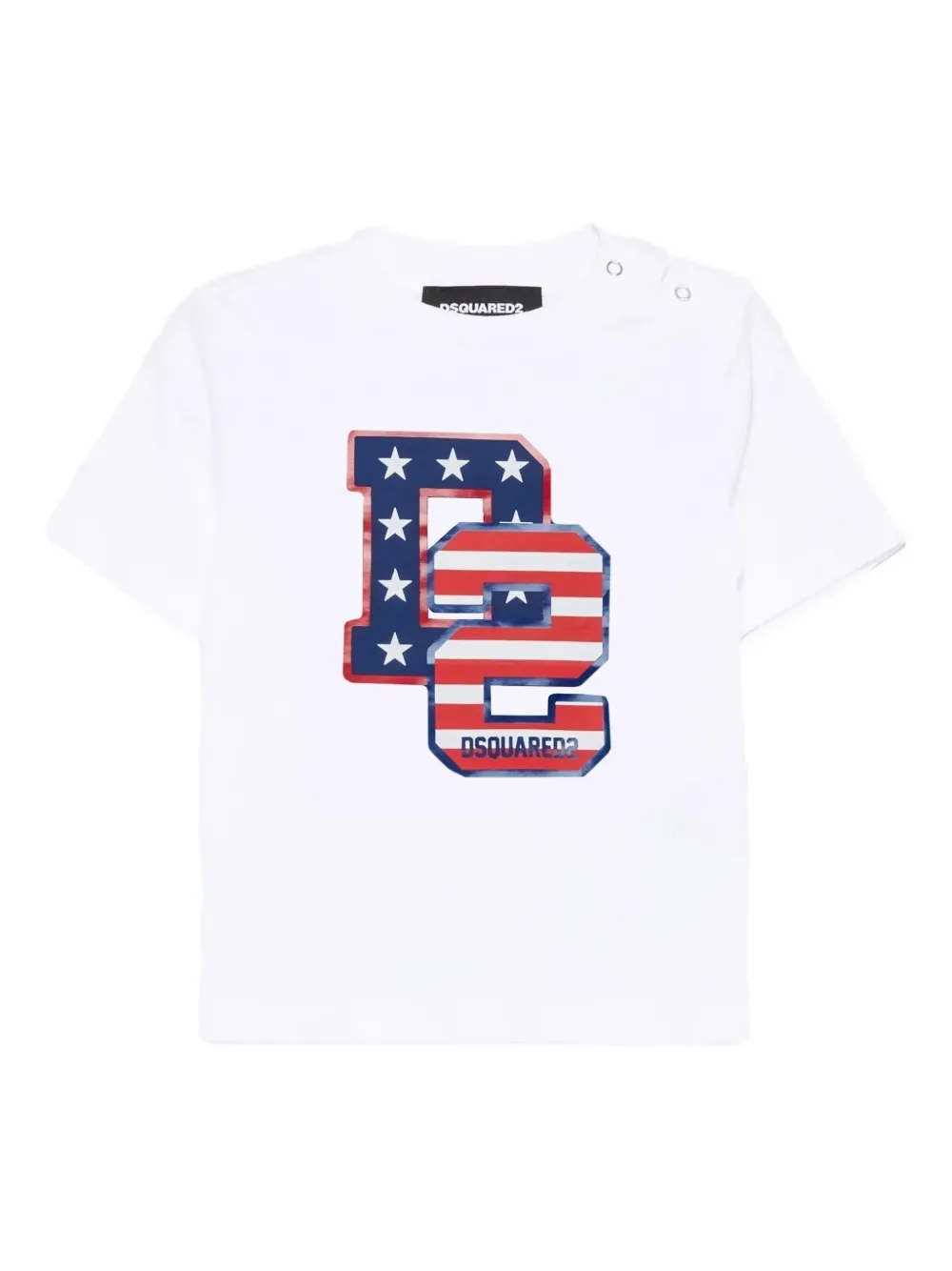 

Футболка с логотипом DSQUARED2 KIDS, белый