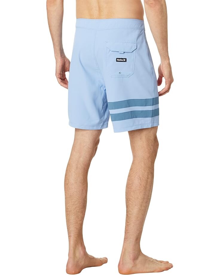 

Шорты для плавания Hurley Block Party 18" Boardshorts, цвет Ether Blue