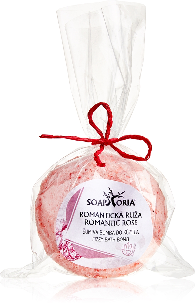 

Шипучая бомбочка для ванны «Романтическая роза» - пена для ванны, снимающая стресс и обладающая восстанавливающим эффектом. Soaphoria, 85 гр