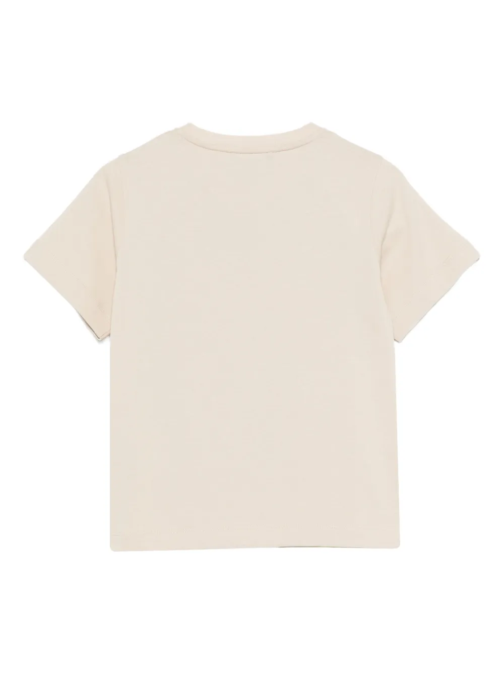 Бежевая футболка Emporio Armani Kids — фото 2